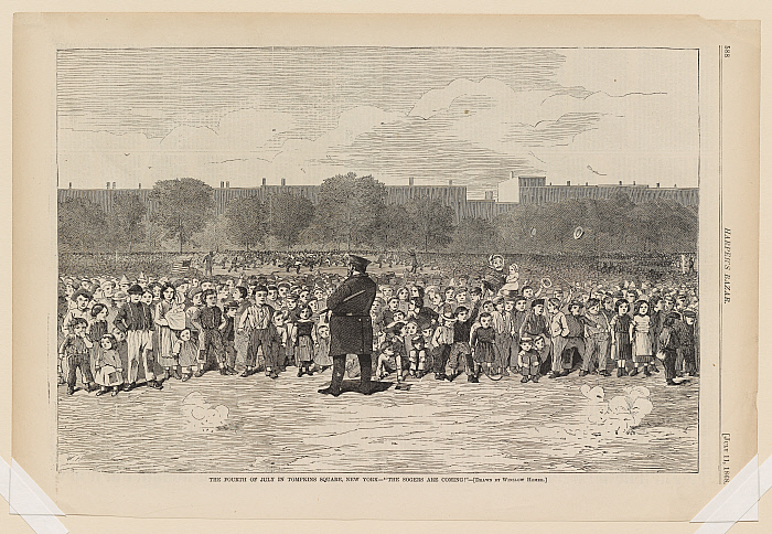 The Fourth of July in Tompkins Square, New York—"The Sogers are Coming" Slider Image 2